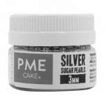 Pere�ki cukrowe srebrne (25 g, �rednica: 3 mm) - PME