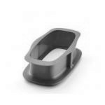 Forma silikonowa prostok�tna Duo (keks�wka) z talerzem ...