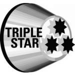 Tylka dekoracyjna w kszta�cie potr�jnej gwiazdy nr 2010...