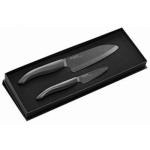 Zestaw no�y ceramicznych(N� Santoku 14 cm + N� do obi...