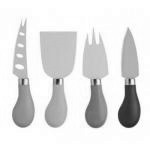 Sztu�ce do sera, r�nokolorowe (4 elementy) - Easycut -...