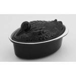 Brytfanna �eliwna emaliowana (pojemno��: 1 litr) w kszt...